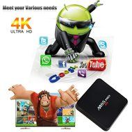 TV Box, NATIONALMATER Amlogic S905 Android 5.1 Quad Core TV Box, 64-bit, 4K, HDMI 2.0, Kodi 16.1, A53 CPU, 2.0... N3