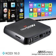 M8S PRO TV Box 2GB RAM 8GB OTT Box FLASH Amlogic S905 4K Set Top Box Quad Core Android 5.1 Smart Streaming Media... N3
