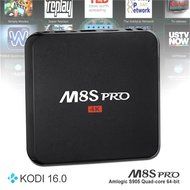 M8S PRO TV Box 2GB RAM 8GB OTT Box FLASH Amlogic S905 4K Set Top Box Quad Core Android 5.1 Smart Streaming Media... N4