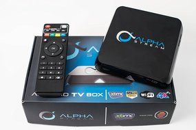Alpha Box 1 Quad Core CPU/Octa Core GPU Android TV Box Plug &amp; Play Preloaded XBMC/KODI 4K HD