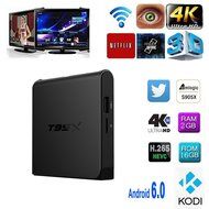 Supplylink T95X Android tv box Amlogic S905X Quad-Core cortex-A53 Android 6.0 Kodi 16.1 Fully Loaded 2GB DDR3...