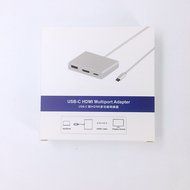 Transpeed Type C USB 3.1 Hub USB-C to USB 3.0/ HDMI / Type C Female Charger Adapter with 4K UHD for New Macbook... N2