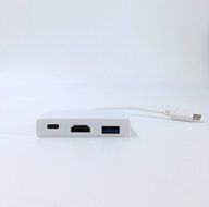 Transpeed Type C USB 3.1 Hub USB-C to USB 3.0/ HDMI / Type C Female Charger Adapter with 4K UHD for New Macbook... N4