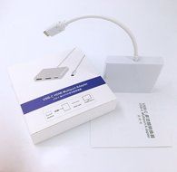 Transpeed Type C USB 3.1 Hub USB-C to USB 3.0/ HDMI / Type C Female Charger Adapter with 4K UHD for New Macbook... N5