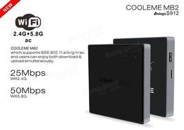 COOLEME MB2 Amlogic S912 Octa Core 2G DDR3 RAM 16G eMMC ROM AC 2.4G + 5.8G WIFI 1000M LAN Bluetooth 4.0 Android... N3