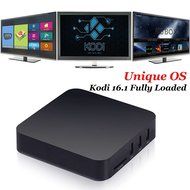 MEGACRA Q1 Unique OS Android TV Box Pre-installed Kodi 16.1, Pre-installed Youtube, Filmon, Facebook and other... N2