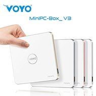 VOYO V3 Windows 10 Intel Cherry Trail X7-Z8700 4K 4G/128G Dual Band WiFi BT TV Box Windows Mini PC