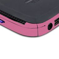 Skinomi TechSkin - Roku 4 Pink Carbon Fiber Full Body Skin / Front &amp; Back Wrap Clear Film / Ultra HD and Anti-Bubble... N3