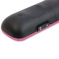 Skinomi TechSkin - Roku 4 Pink Carbon Fiber Full Body Skin / Front &amp; Back Wrap Clear Film / Ultra HD and Anti-Bubble... N5