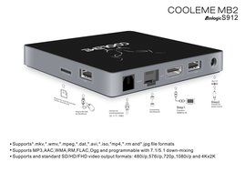 ELEGIANT Streaming Media Player - Built-in Amlogic S912 Octo-core [2G+16G 4K HD WIFI 1000M LAN] Android 6.0 OS... N6