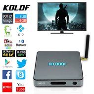 KOLOF BB2 Android 6.0 OTT TV Box Amlogic S912 Octa Core KODI 17.0 2G 16G Streaming Media Player