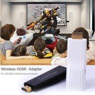 New Wifi Display Dongle, SUNDERPOWER Wireless HDMI Display Adapter ,DLNA,AirPlay, for iPhone iPad Macbook (Black)