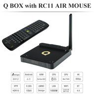 Orask Q-Box Android TV Box Amlogic S912 Octa Core Streaming Media Player 2G+16G Memory Support Dual Band Wifi...