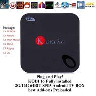 Kukele Fully Rooted Unlocked Quad Core 2GB/16GB/4K Android 5.1 TV Box - KODI Fully Loaded &amp; Apps Pre-installed...