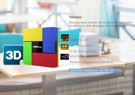 Henscoqi T95K Pro Amlogic S912 Octa Core 2G DDR3/ 16G EMMC Android 6.0 Marshmallow TV Box with Kodi Dual Band... N4