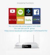 ZIDOO&reg; X9 STB Android TV BOX MSTAR MSO9180D1R 2GB/8GB 802.11n WIFI 7.1 Bluetooth 4K H.265 N2