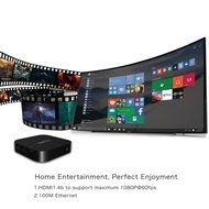 ESHOWEE Intel Z8300 Quad Core USB3.0 Windows 10 Operating System Wintel Pro TV Box UK Plug N4