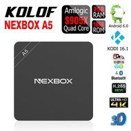 KOLOF NEXBOX A5 Amlogic S905X TV BOX Andriod 6.0 Quad Core KODI 16.1 2G 16G Streaming Media Player