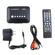 AGPtek&reg; 1080P HD USB HDMI SD/MMC Multi TV Media Player Support All Kinds of Media Videos with Remote Control N2