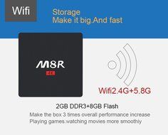 VIGICA M8R RK3368 2GB/8GB Android 5.1 Lollipop TV BOX 4K2K Set Top Box Kodi Fully Loaded XBMC add-on 1080P Dual... N4