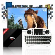 KUAK H96 PRO+ TV BOX Amlogic S912 Android 6.0 Kodi 16.1 octa Core 2GB 16GB Dual WiFi 2.4GHz 5GHz Bluetooth 4.1...