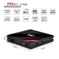 KUAK H96 PRO+ TV BOX Amlogic S912 Android 6.0 Kodi 16.1 octa Core 2GB 16GB Dual WiFi 2.4GHz 5GHz Bluetooth 4.1... N4