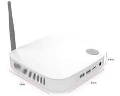 PIPO X6s Mini PC Intel Cherry Trail Z8300 Quad core IPTV Box for streaming tv Windows 10 2.4G WiFi 4GB RAM 64GB... N2