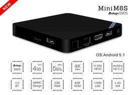 GBSELL Mini M8S TV Box 4K 1080HD Amlogic S905 Android HDMI WiFi Bluetooth 4.0 2GB 8GB