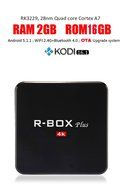 Kekilo R-BOX Plus TV Box RK3229 Quad Core Android 5.1 2G 16G 4K WIFI H.265 with Bluetooth 4.0 10/100M Ethernet... N8