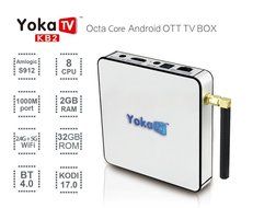 YOKA KB2 WiFi &amp; Bluetooth Smart Android 6.0 TV Box N2