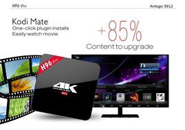 Android 6.0 Marshmallow 2G 16GB Amlogic S912 Octa Core H96 PRO TV BOX H.265 4K UHD 3D Kodi 17.0 Pre-installed... N3