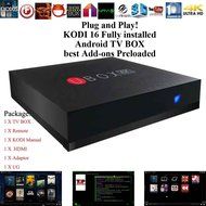 Kukele FULLY UNLOCKED LOADED Internet Streaming Media Player Customized XBMC KODI 16.1 Add-ons Loaded Quad Core...