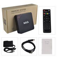 MX9 TV Box, Crazy Box Rock-chips RK3229 Quad Core 1G/8G 4K HDMI HTPC Smart Android TV Box OTT Box PC Streaming... N7