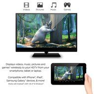 Ematic MDB012 MediaBeam Universal HDMI Streaming Media Player for iOS and Android N2