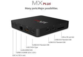Vipwind Arrivals MX PLUS Amlogic S905 Smart TV Box 4K UHD Android 5.1 Lollipop Quad Core 64-Bit 1G/8G H.265 WIFI...