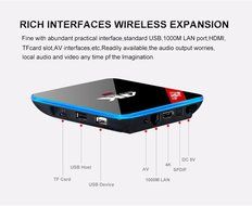 T96 Pro Android TV Box Amlogic S912 Octa-Core 3GB/16GB Android 6.0 KODI 16.0 WiFi 2.4G/5.8G LAN 1000M Bluetooth... N4
