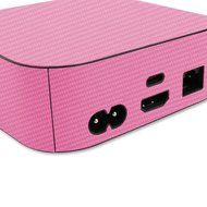 Skinomi TechSkin - Apple TV 2015 (4th Gen) Pink Carbon Fiber Full Body Skin / Front &amp; Back Wrap Clear Film / Ultra... N3