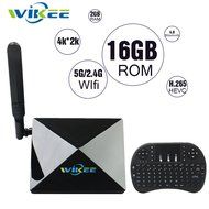 [2016 Free Wireless Mini Keyboard] WIIKEE W9 HD Android TV Box Amlogic S812 Quad Core KODI Fully Loaded Add-ons...