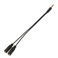 BephaMart 3.5mm Jack AUX Headphone Splitter Y Cable Adaptor Dual Female Audio Shipped and Sold by BephaMart N3