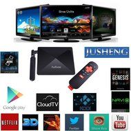 JUSHENG&reg; W9 T95 Android TV Box with kodi Fully Loaded XBMC Amlogic S812 Quad Core CPU Penta-core ARM Mali 450...