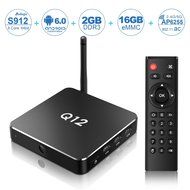 NinkBox Q12 Android 6.0 Marshmallow Emmc Octa-core Amlogic S912 2G+16G 4K Android TV Box with Kodi 16.1 H.265...