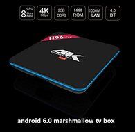 2017 New H96 Pro 2GB/16GB Amlogic S912 64bit Octa-core Android 6.0 TV BOX 2GB/16GB Quad from lomefo N2