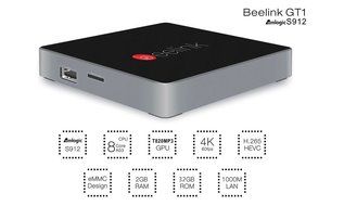Beelink Android 6.0 TV Box With 2.4G + 5.8G Octa Core WiFi Bluetooth 4.0,2G DDR3 RAM 32G eMMC ROM Installed Streaming...