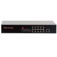Best Sale High End 8+1 Desktop PoE Switch. 8 ports POE,100Mbit each port. 1 Port 100Mbps uplink. Backbound Bandwidth...