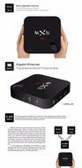 ELEGIANT Smart 4K TV Box - w/Amlogic S812 Quad Core [2G+16G 1000M LAN Ethernet Miracast/DLNA] Android 5.1 OS TV... N7