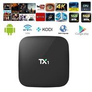 TX1 Android Smart TV Box Player Amlogic S805 Quad Core Wireless Mini PC Support 1080P 4K Ultra HD Blu-ray 3D Kodi...