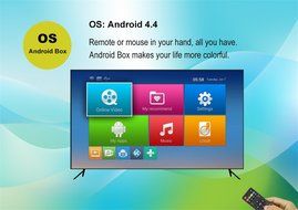 TX1 Android Smart TV Box Player Amlogic S805 Quad Core Wireless Mini PC Support 1080P 4K Ultra HD Blu-ray 3D Kodi... N4