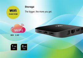 TX1 Android Smart TV Box Player Amlogic S805 Quad Core Wireless Mini PC Support 1080P 4K Ultra HD Blu-ray 3D Kodi... N5