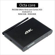 Google Android 5.1 RK3368 Octa-Core 2GRAM//8G Flash 2.4G/5.0G Dual Channel Wif with Antenna Support H.265 4K Free...