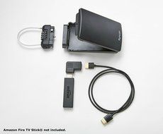 Lock Box to protect Amazon Fire TV Stick streaming media player. N2